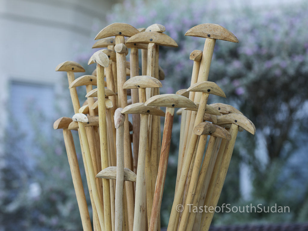 Mufraka Lofrega African Handcrafted Wooden Spatula | Taste of South Sudan