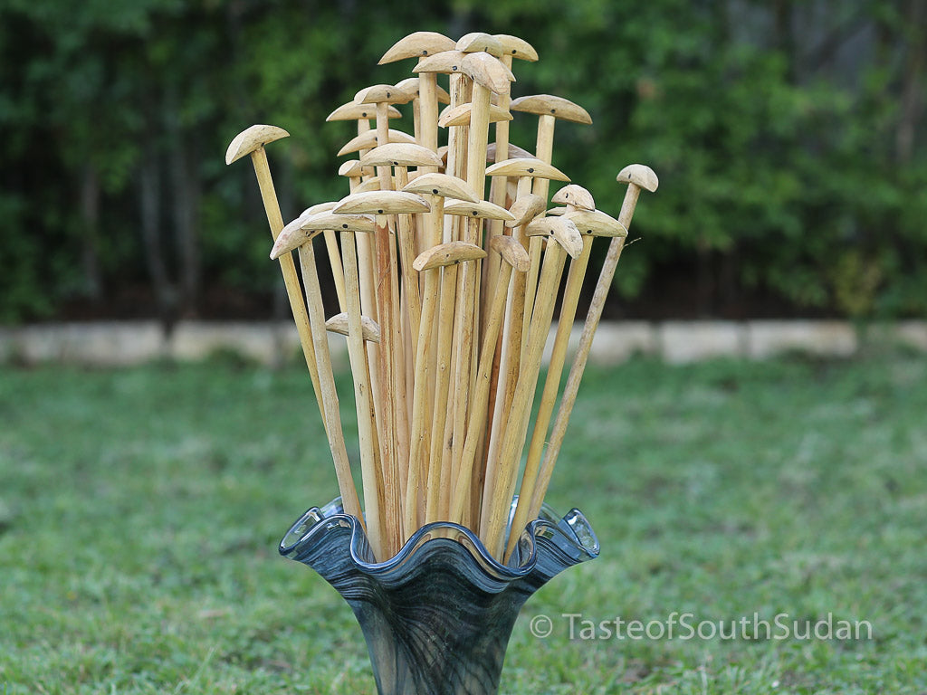 Mufraka Lofrega African Handcrafted Wooden Spatula | Taste of South Sudan