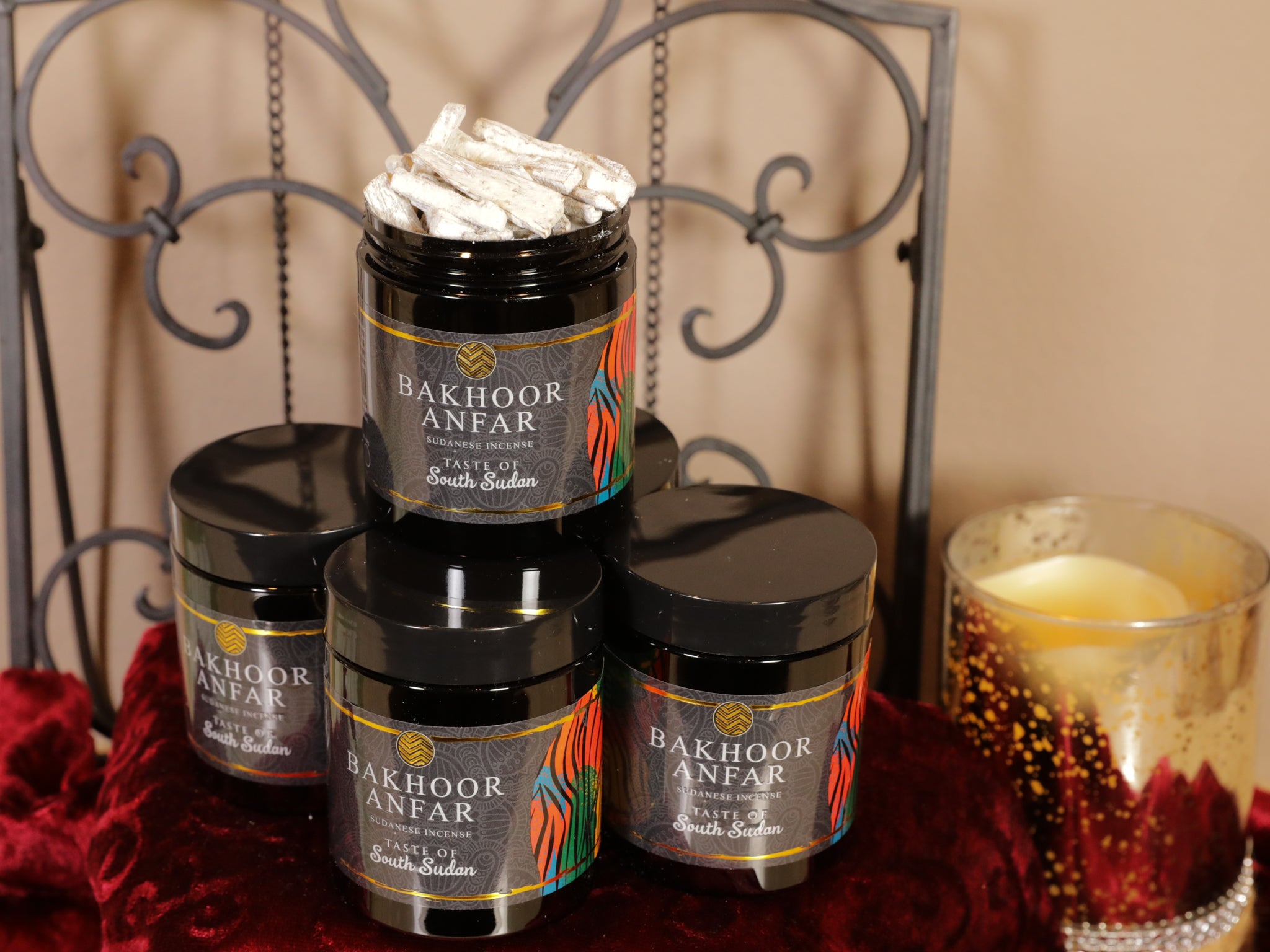 Taste of South Sudan Bakhoor Anfar incense home fragrance Sudanese Bakhoor