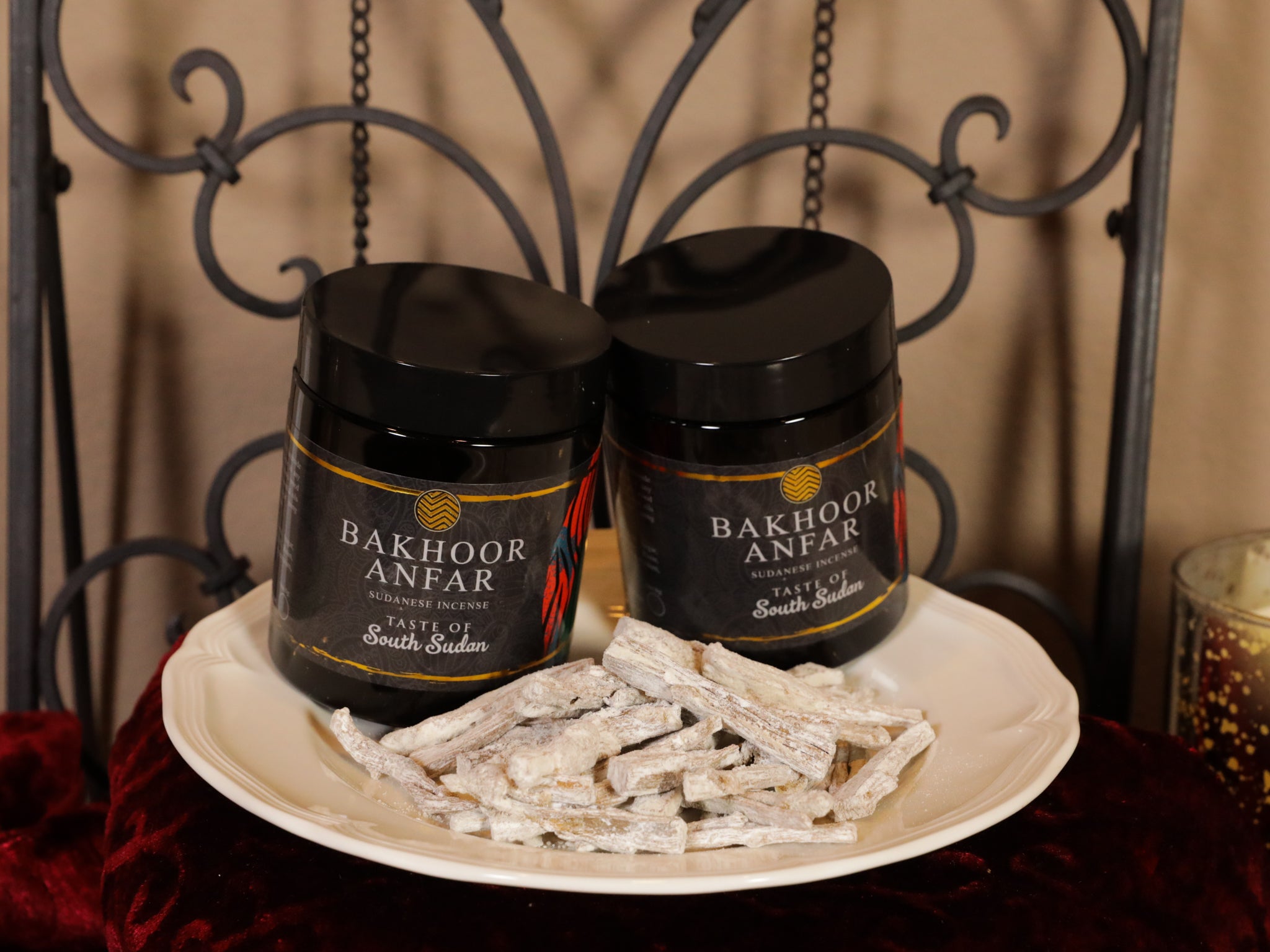 Taste of South Sudan Bakhoor Anfar incense home fragrance Sudanese Bakhoor
